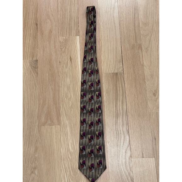 Martin Wong Napa CA Men’s Tie 100% Silk - Picture 2 of 10